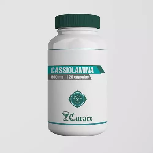 Cassiolamina 500mg - 120 cápsulas