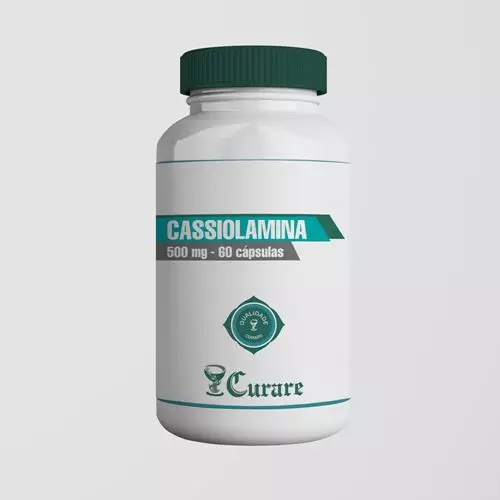Cassiolamina 500mg - 60 cápsulas