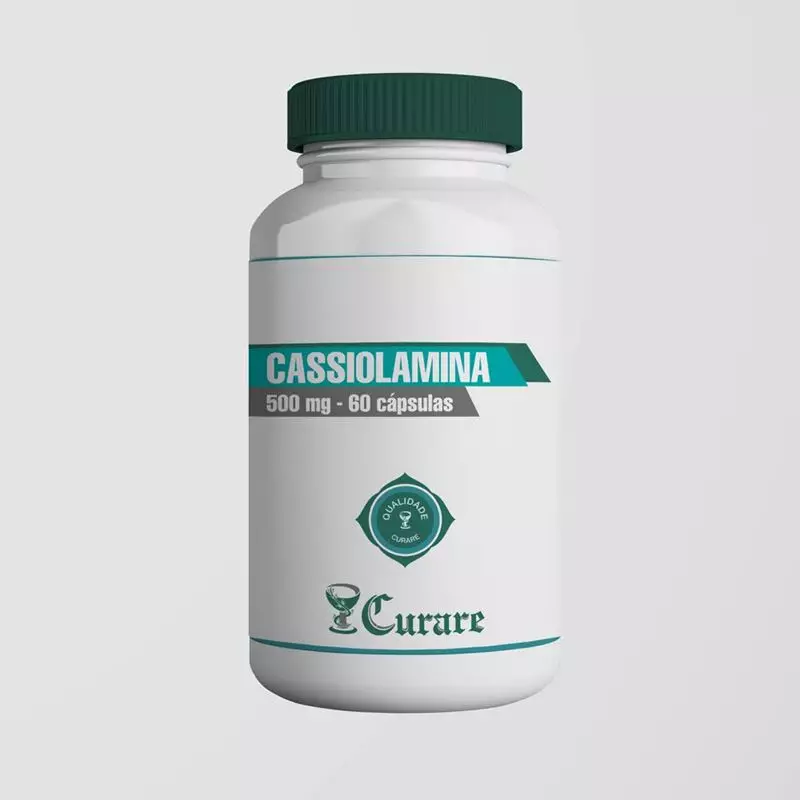 Cassiolamina 500mg - 60 cápsulas