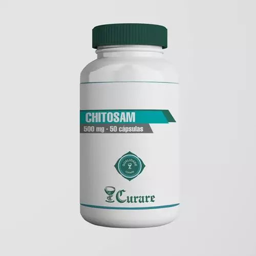 Chitosan 500mg - 50 cápsulas
