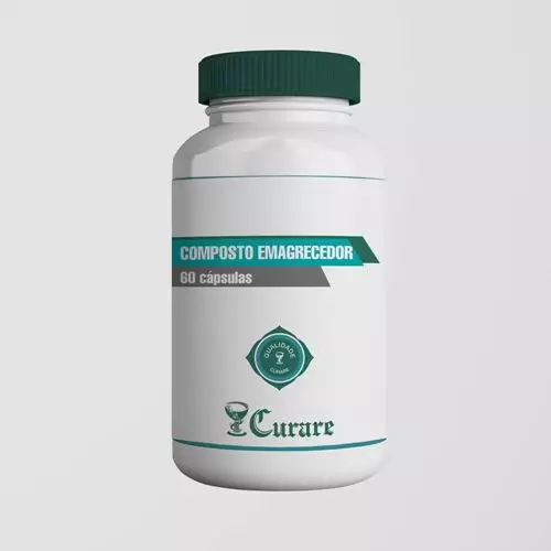 Composto Emagrecedor Curare -  450mg - 60 cápsulas