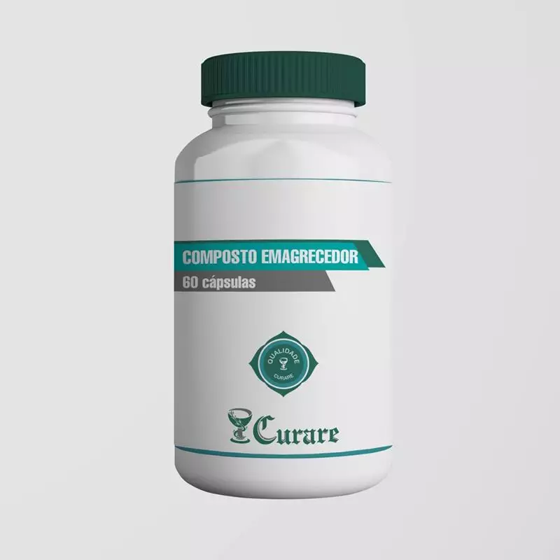 Composto Emagrecedor Curare -  450mg - 60 cápsulas