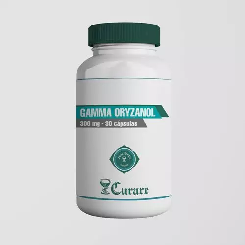 Gamma oryzanol 300mg Curare - 30 cápsulas