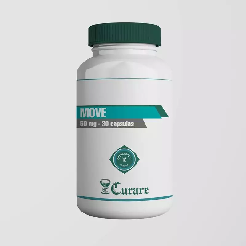 Move 50mg Curare - 30 cápsulas