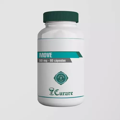Move 50mg Curare - 60 cápsulas