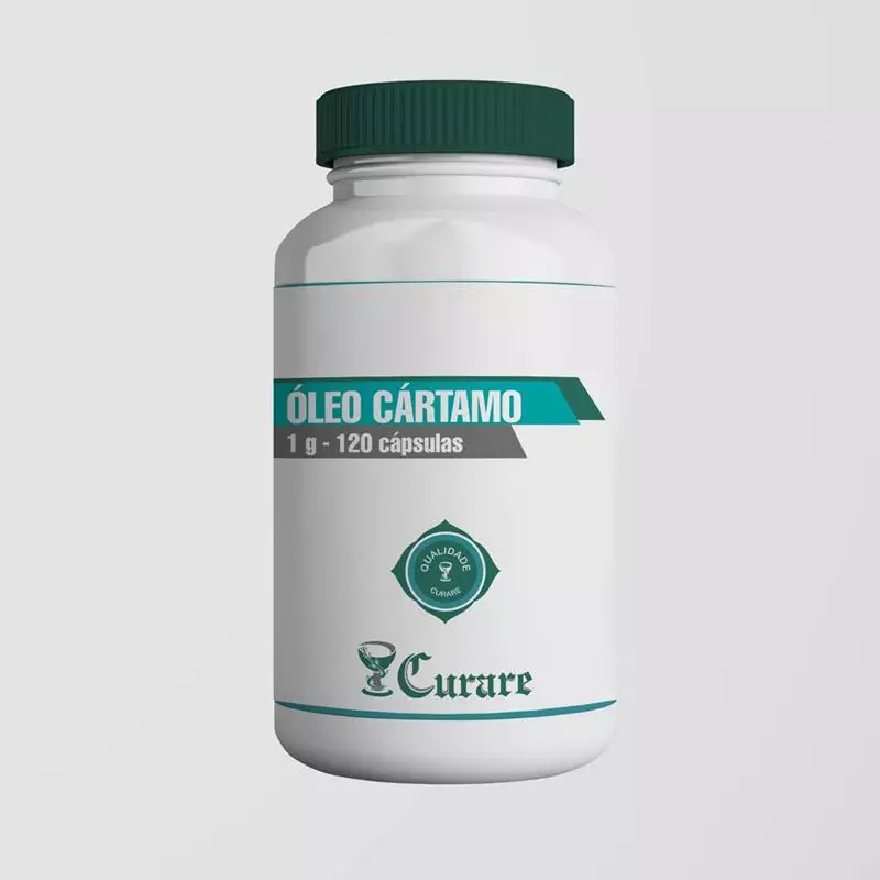 Óleo Cártamo1g Curare - 120 cápsulas