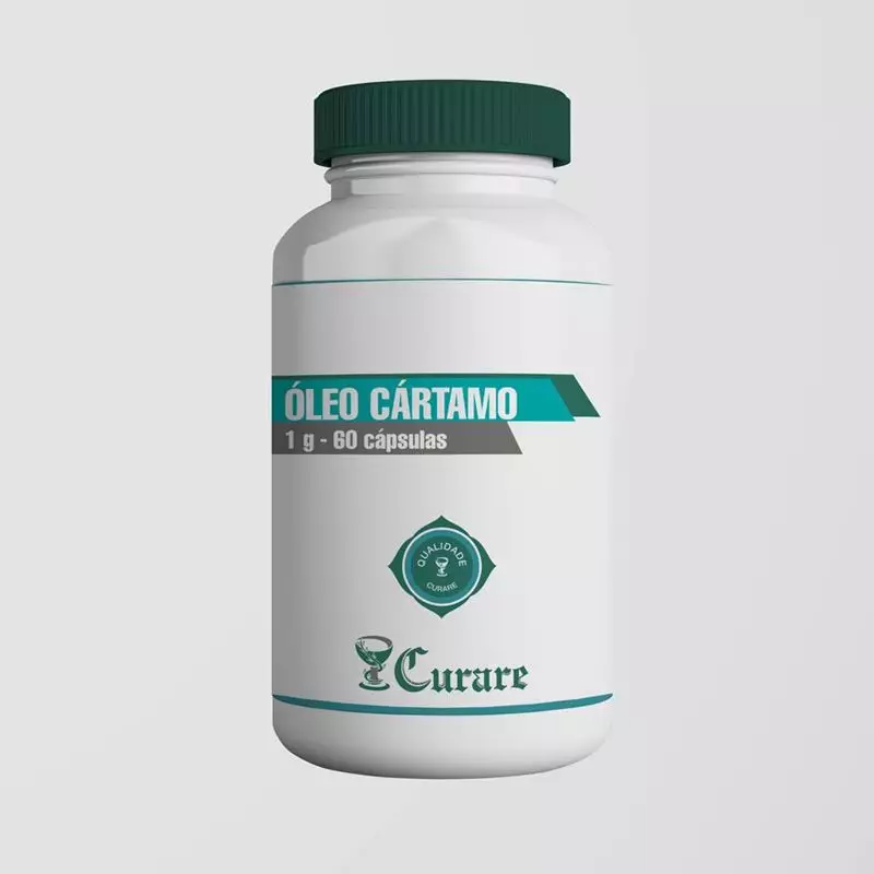 Óleo Cártamo 1g Curare - 60 cápsulas