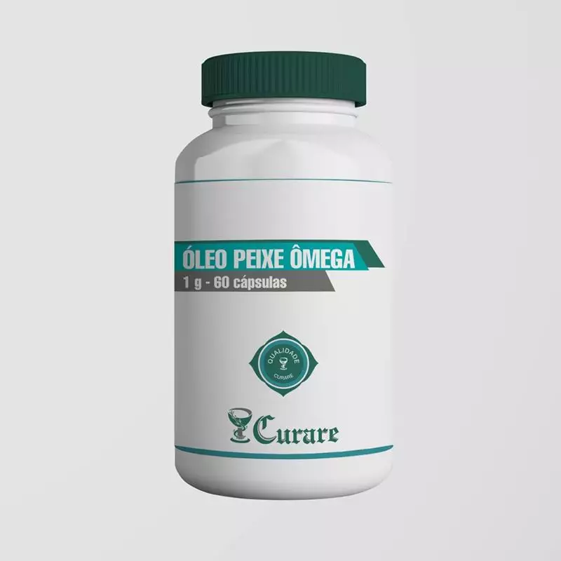 Óleo Peixe Ômega 3 - 1g Curare - 100 cápsulas