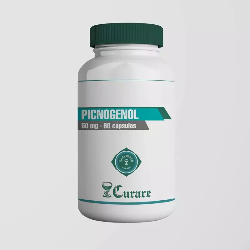 Picnogenol 50mg Curare - 60 cápsulas