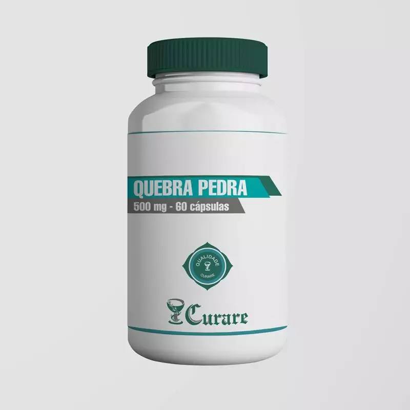 Quebra Pedra 500mg Curare - 60 cápsulas