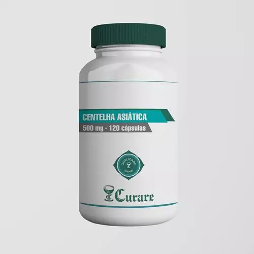 Centella asiática 500mg - 120 cápsulas