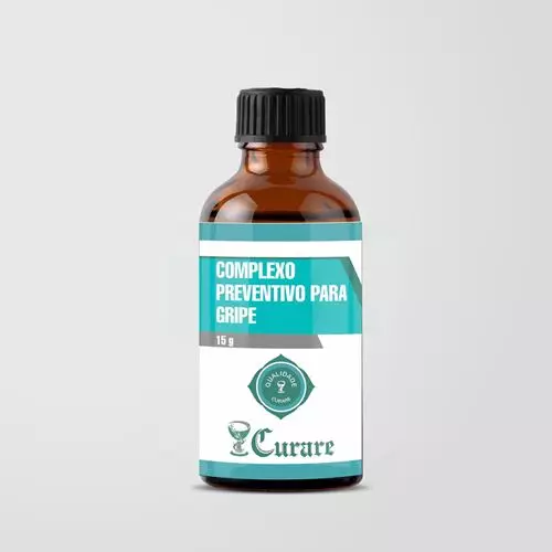 Complexo Homeopático Preventivo de Gripe Curare - 15g