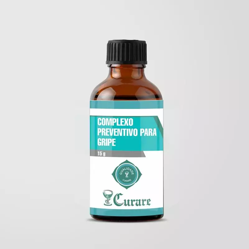Complexo Homeopático Preventivo de Gripe Curare - 15g