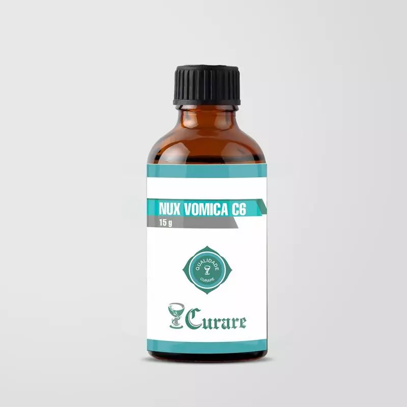 Nux vomica C6 - Homeopatia Curare - 15g