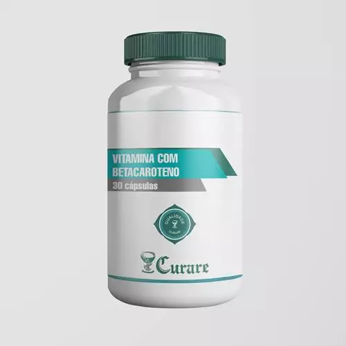 Vitamina com Betacaroteno Curare - 30 cápsulas
