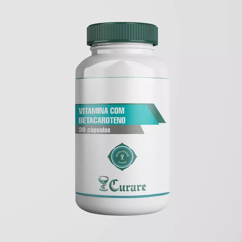 Vitamina com Betacaroteno Curare - 30 cápsulas