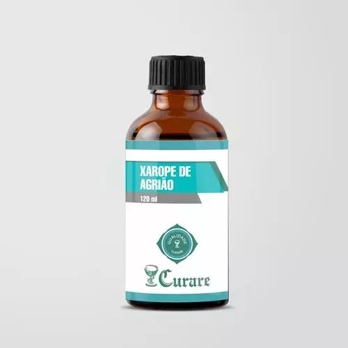 Xarope Homeopático de Agrião Curare -120ml