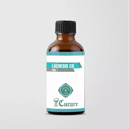 Lachesis C6 - Homeopatia Curare - 15g