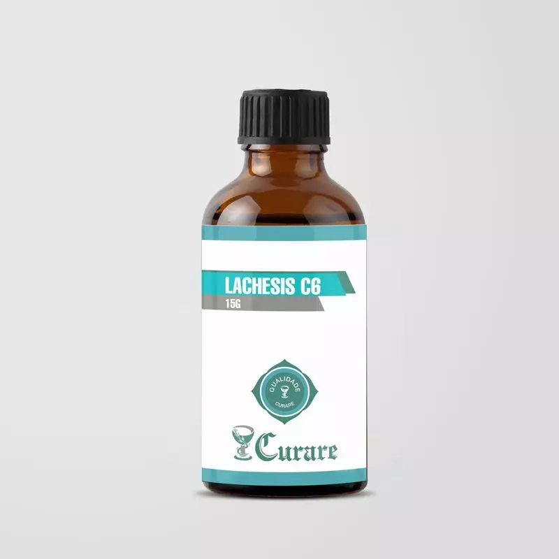 Lachesis C6 - Homeopatia Curare - 15g