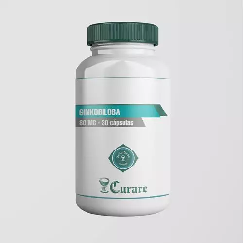 Ginkobiloba 80mg Curare - 30 cápsulas
