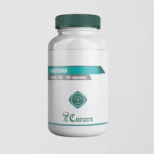 Mucuna 400mg Curare - 60 cápsulas