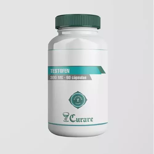 Testofen 300mg Curare - 60 cápsulas