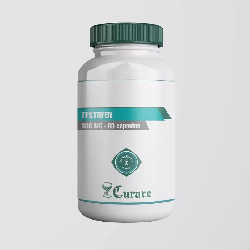 Testofen 300mg Curare - 60 cápsulas