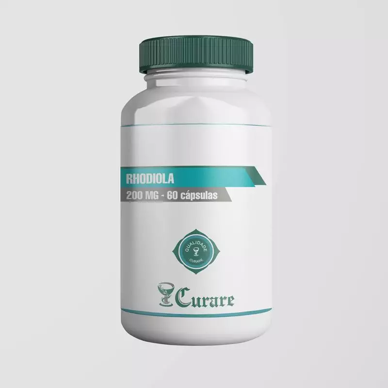 Rhodiola 200mg Curare - 60 cápsulas