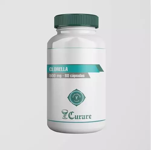 Chlorella 500mg - 60 cápsulas
