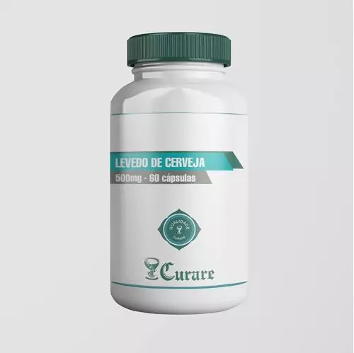Levedo de Cerveja 500mg Curare - 60 cápsulas