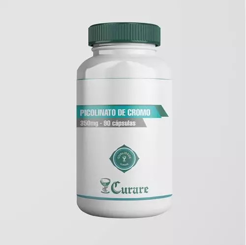 Picolinato de Cromo 350 mcg Curare - 90 cápsulas
