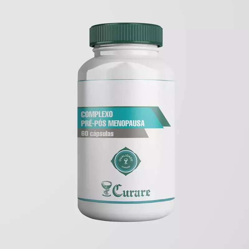 Composto Natural Pré/Pós Menopausa Curare (TRH) -  60 cápsulas