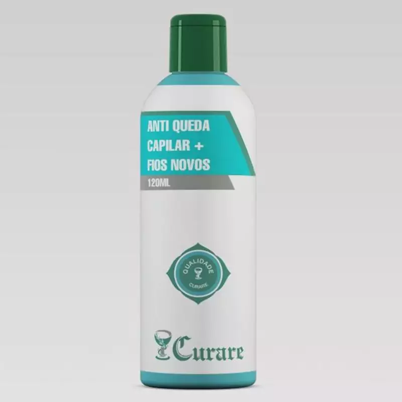 Loção Antiqueda Capilar + Fios Novos Curare - 120ml