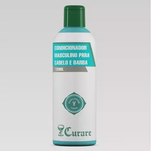 Condicionador Masculino para Cabelo e Barba Curare - 120 ml