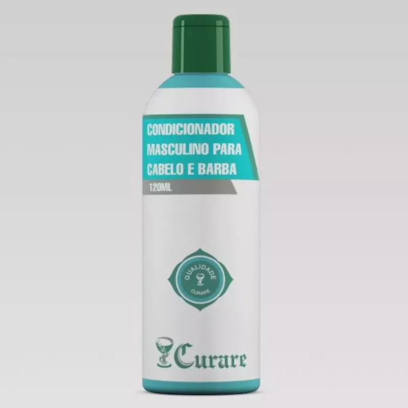 Condicionador Masculino para Cabelo e Barba Curare - 120 ml