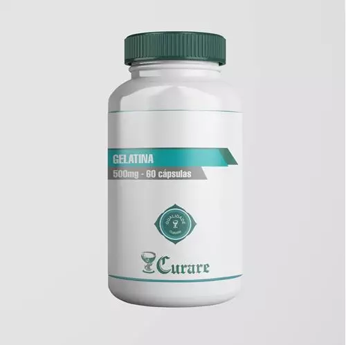Gelatina 500mg Curare - 60 cápsulas