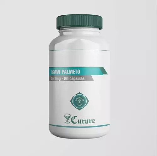 Saw Palmeto 50mg Curare - 60 cápsulas