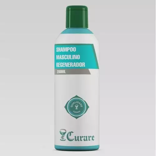 Shampoo Masculino Regenerador Curare - 200ml
