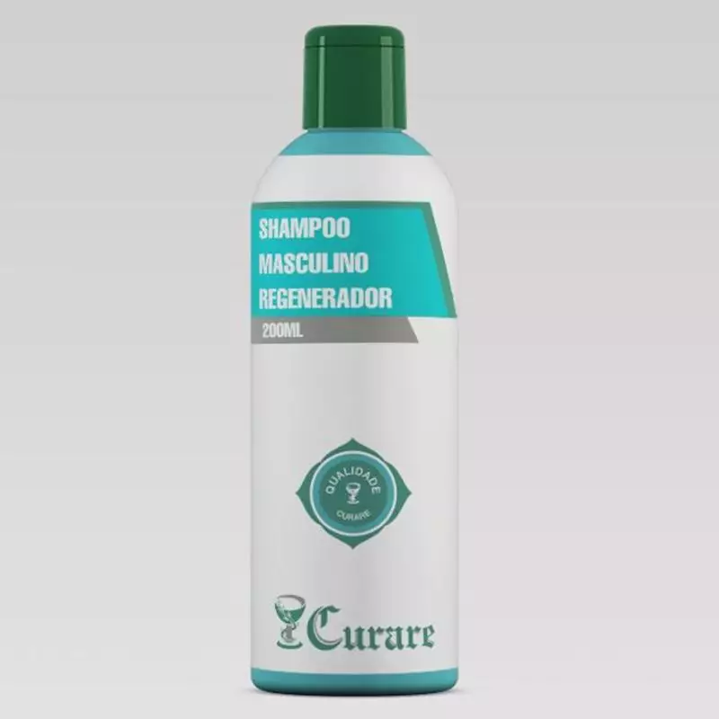 Shampoo Masculino Regenerador Curare - 200ml