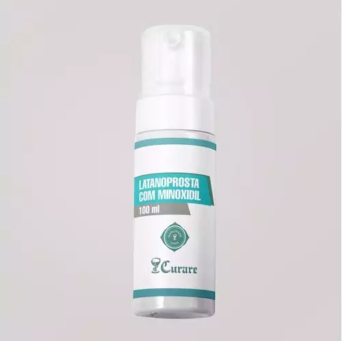 Latanoprosta com Minoxidil Curare - 100ml