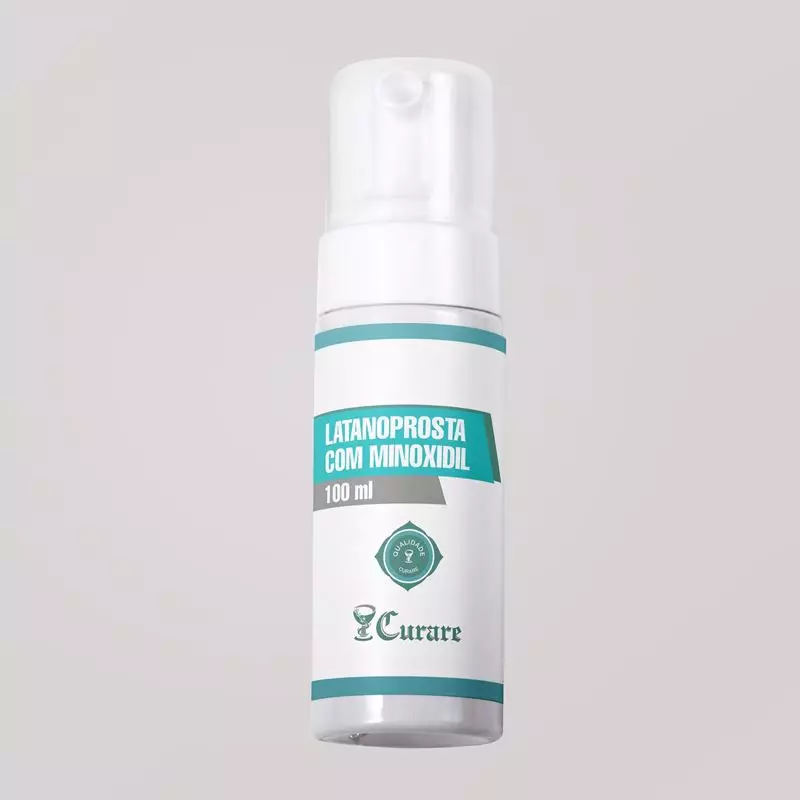 Latanoprosta com Minoxidil Curare - 100ml