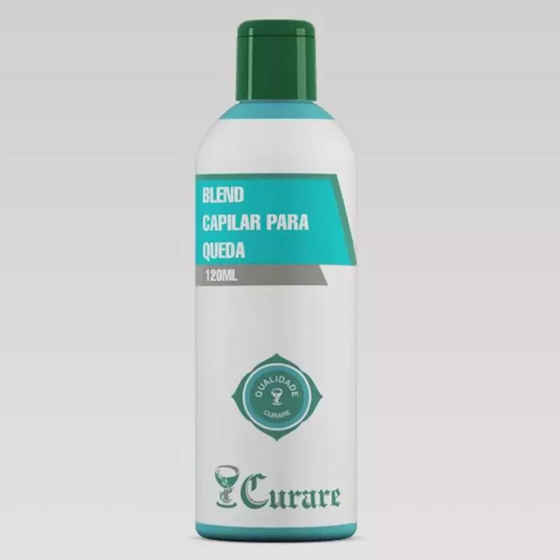 Blend Capilar para Queda - Minoxidil 5%, D Pantenol 2,5%, Auxina Tricógena 2,5% - 120ml