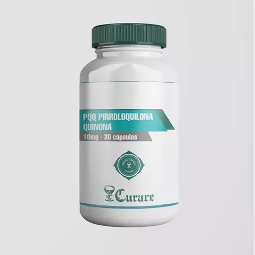 Pqq Pirroloquinolina Quinona 10mg Curare - 30 cápsulas Pqq Pirroloquinolina Quinona 10mg Curare - 30 cápsulas