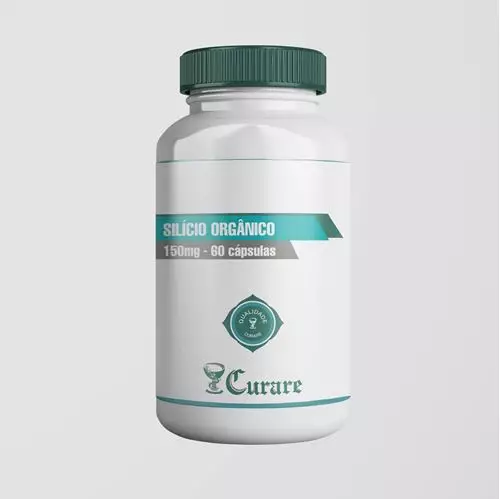 Silicio Orgânico 150mg Curare - 60 cápsulas