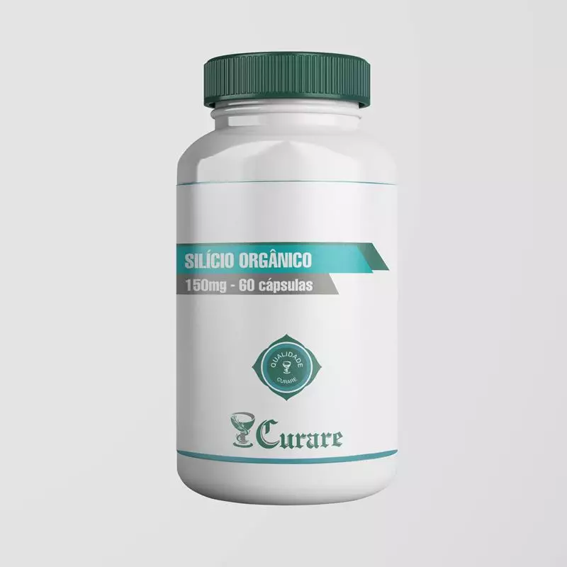 Silicio Orgânico 150mg Curare - 60 cápsulas