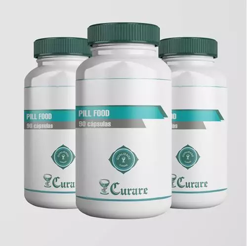 Kit Pill Food Curare - 90 cápsulas - 3 unidades