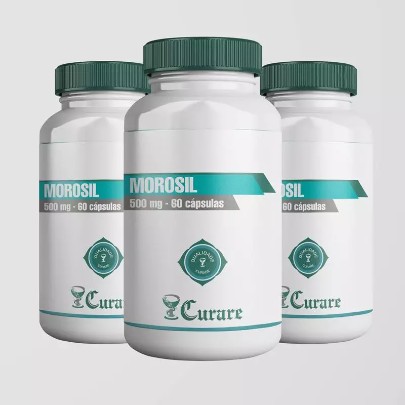 Kit Morosil 500mg Curare - 60 cápsulas - 3 unidades