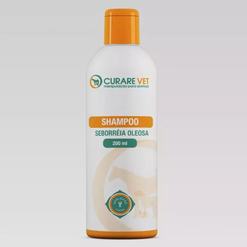 Shampoo Anti Seborréia Oleosa CurareVet - 200ml