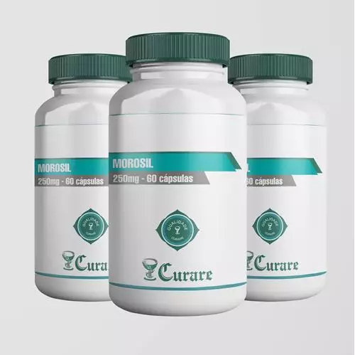 Kit Morosil 250mg Curare - 60 cápsulas - 3 unidades Kit Morosil 250mg Curare - 60 cápsulas - 3 unidades