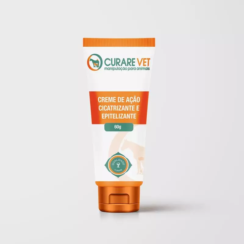 Creme CurareVet de Ação Cicatrizante e Epitelizante - 60g